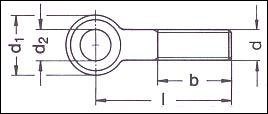DIN 444 A - Eye Bolts