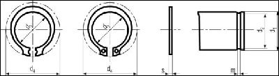 DIN 471 - External Retaining Rings