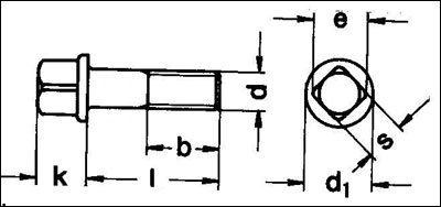 DIN 478 - Square Head Bolts