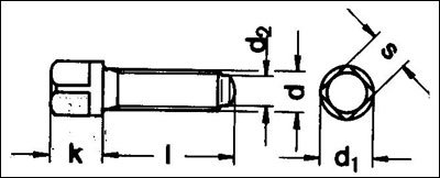 DIN 480 - Square Head Bolts